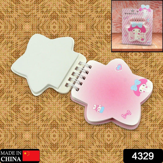 Cartoon Diary Personal Diary Printed Fancy page Diary Multi Shape Cartoon Diary (Unique Mini Diary, Pocket Size Diary , Travel Diary , Notebook ) (1 Pc)