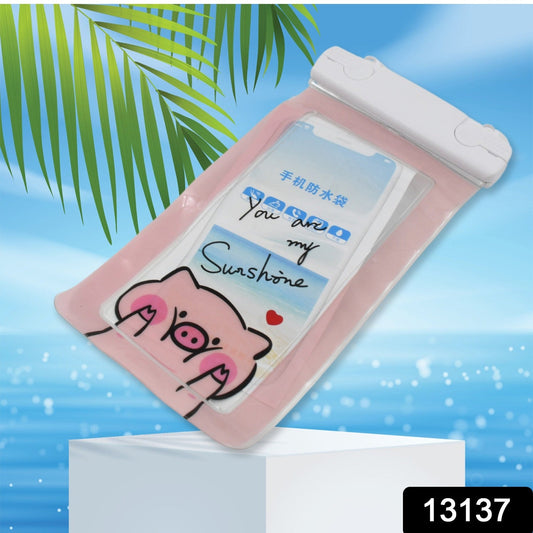 Waterproof Pouch Lock Mobile Cover Underwater Mobile Case For All Type Mobile Phone (1 Pc)