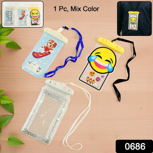Mix Color Waterproof Mobile Phone Case (Mix Color / 1 Pc)